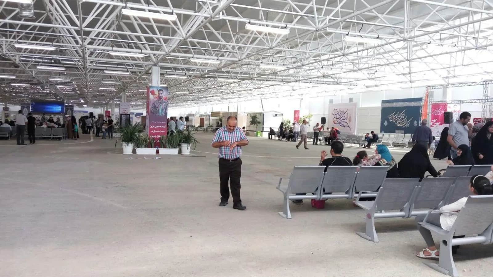 جایگزین فنی سالن انتظار حجاج فرودگاه امام خمینی
